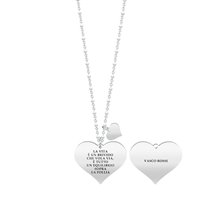 Collana Kidult Donna Philosophy in Acciaio 751135